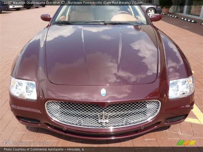 Bordeaux Pontevecchio (Dark Red Metallic) / Cuoio 2007 Maserati Quattroporte Executive GT
