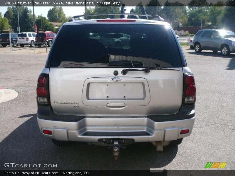 Silverstone Metallic / Light Gray 2006 Chevrolet TrailBlazer LS 4x4