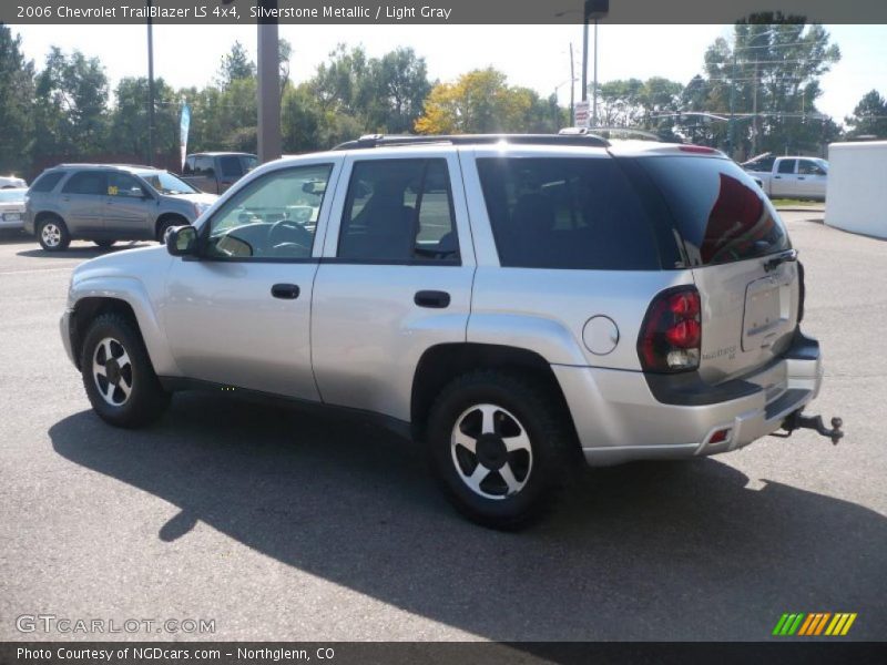 Silverstone Metallic / Light Gray 2006 Chevrolet TrailBlazer LS 4x4
