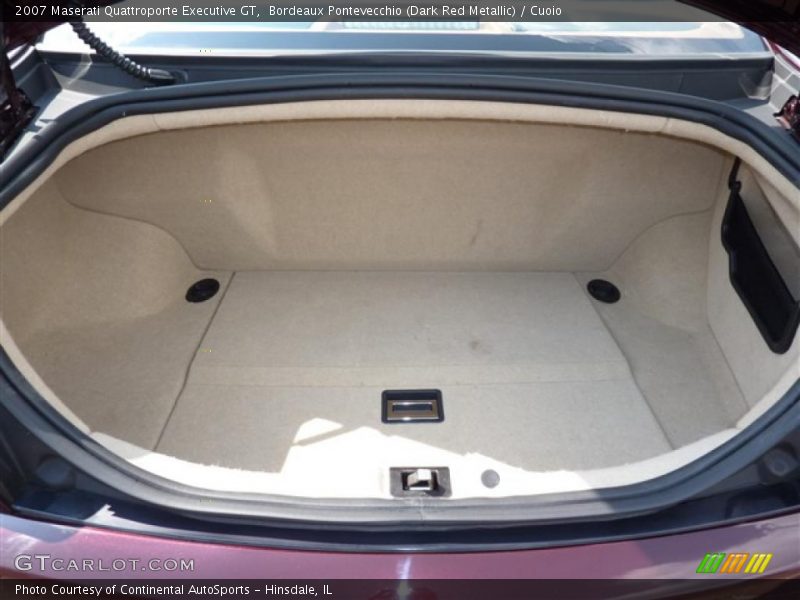  2007 Quattroporte Executive GT Trunk
