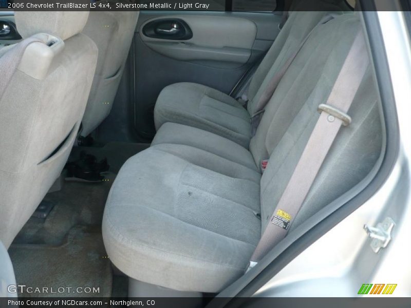 Silverstone Metallic / Light Gray 2006 Chevrolet TrailBlazer LS 4x4