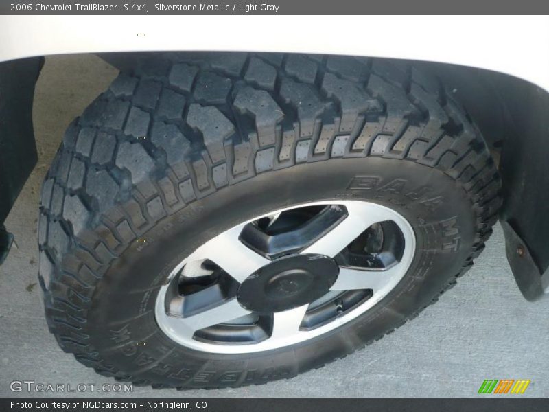 Silverstone Metallic / Light Gray 2006 Chevrolet TrailBlazer LS 4x4