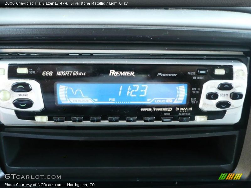 Silverstone Metallic / Light Gray 2006 Chevrolet TrailBlazer LS 4x4