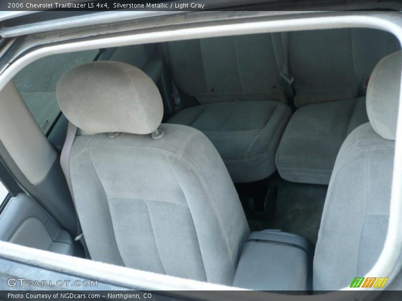 Silverstone Metallic / Light Gray 2006 Chevrolet TrailBlazer LS 4x4