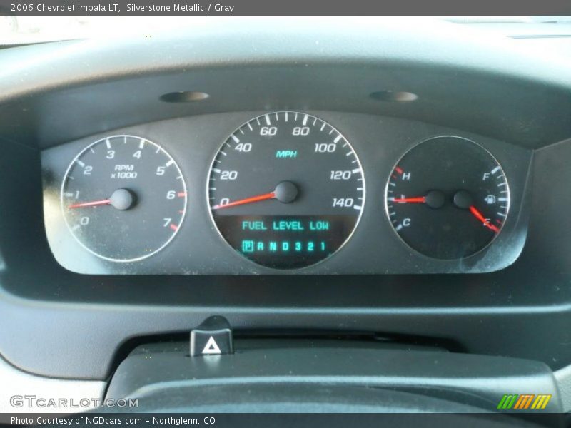 Silverstone Metallic / Gray 2006 Chevrolet Impala LT