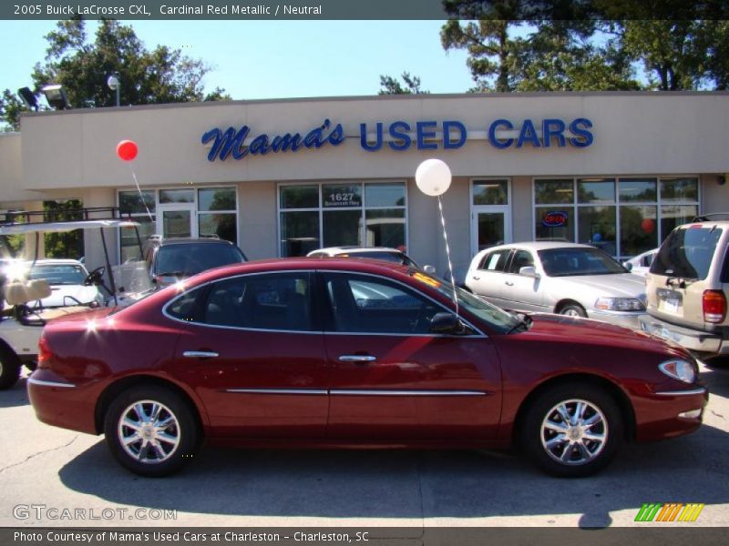 Cardinal Red Metallic / Neutral 2005 Buick LaCrosse CXL