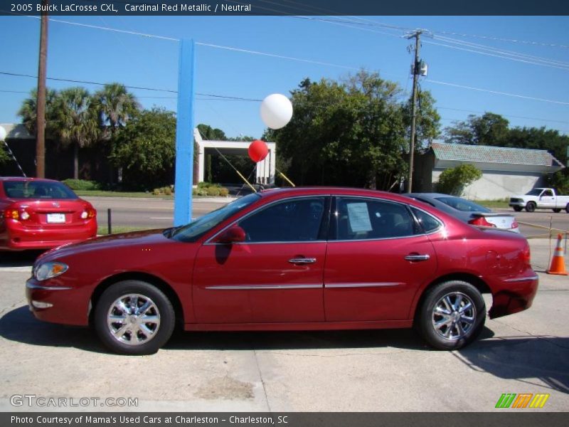 Cardinal Red Metallic / Neutral 2005 Buick LaCrosse CXL