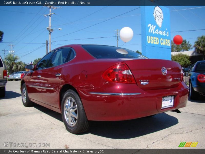 Cardinal Red Metallic / Neutral 2005 Buick LaCrosse CXL