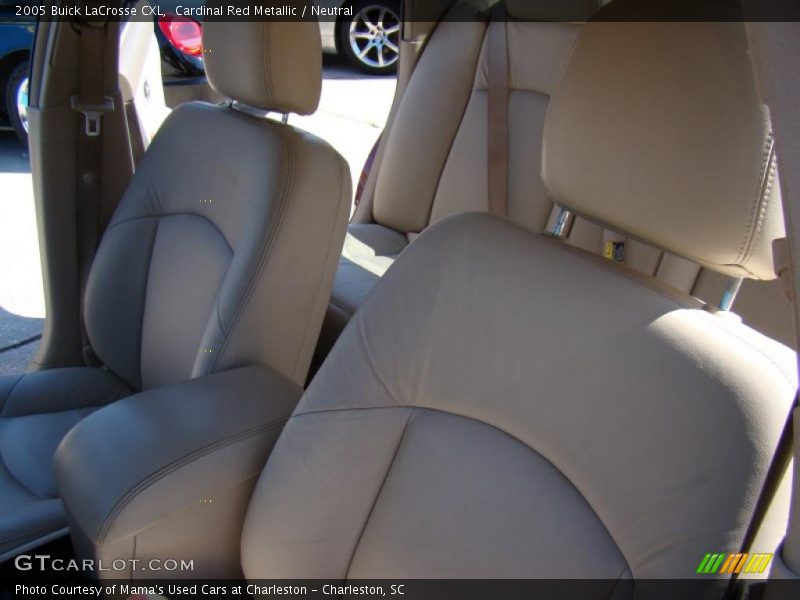 Cardinal Red Metallic / Neutral 2005 Buick LaCrosse CXL