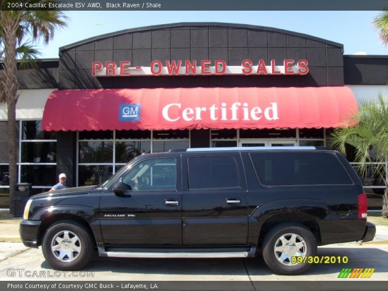Black Raven / Shale 2004 Cadillac Escalade ESV AWD