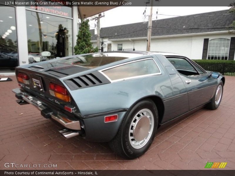 Blu Sera Metallic (Evening Blue) / Cuoio 1974 Maserati Bora Gran Turismo