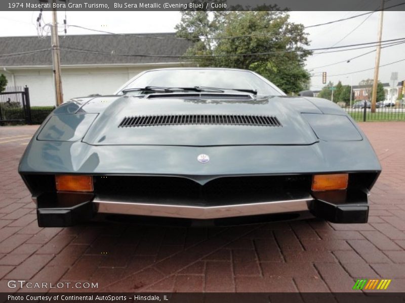 Blu Sera Metallic (Evening Blue) / Cuoio 1974 Maserati Bora Gran Turismo