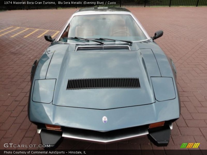 Blu Sera Metallic (Evening Blue) / Cuoio 1974 Maserati Bora Gran Turismo