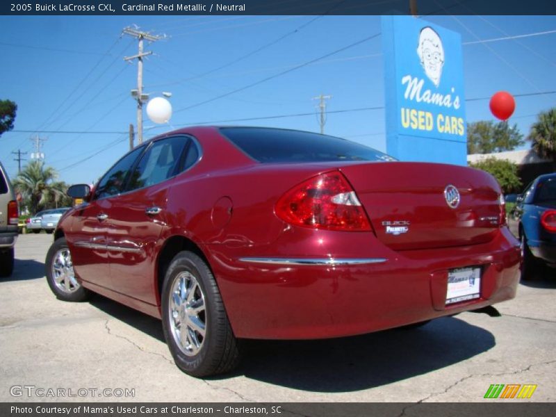 Cardinal Red Metallic / Neutral 2005 Buick LaCrosse CXL