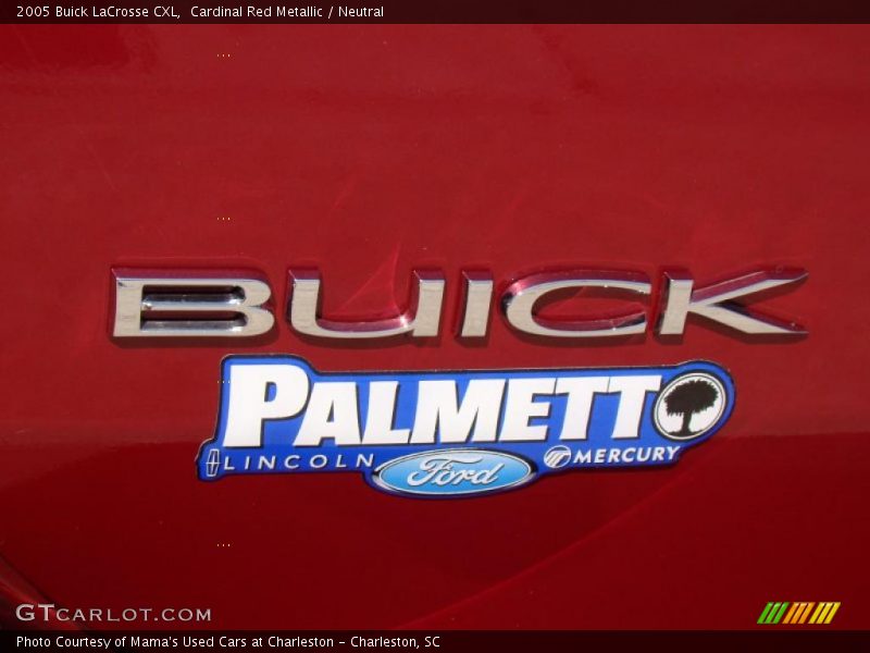 Cardinal Red Metallic / Neutral 2005 Buick LaCrosse CXL