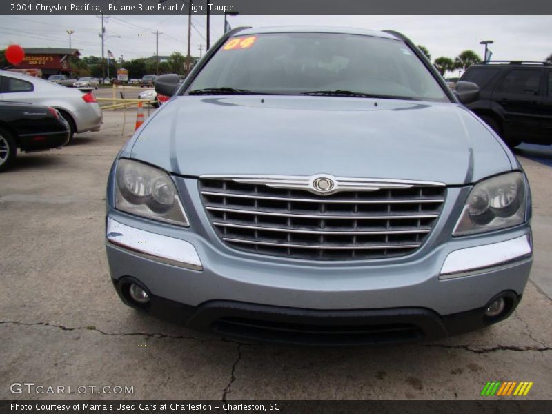Butane Blue Pearl / Light Taupe 2004 Chrysler Pacifica