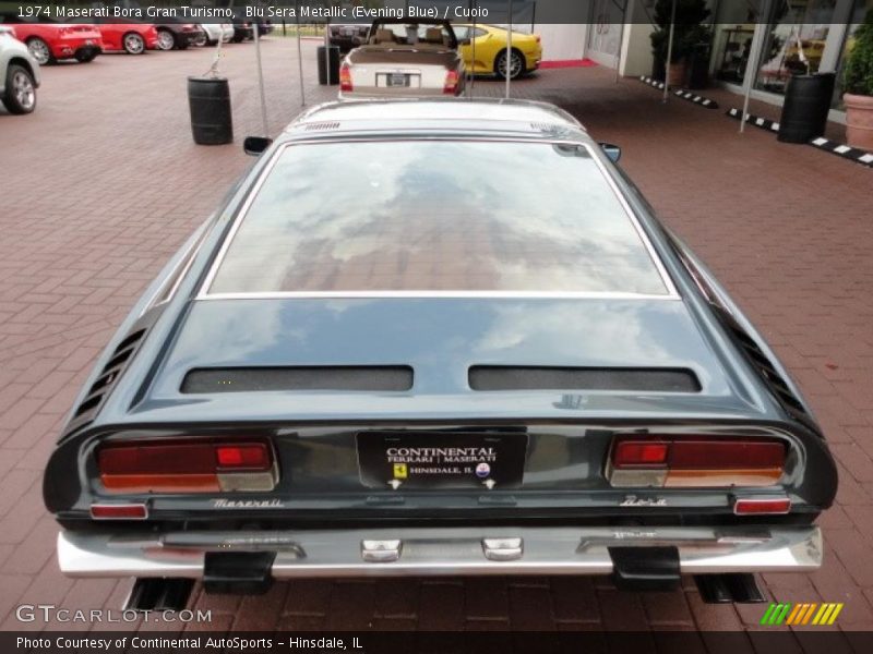 Blu Sera Metallic (Evening Blue) / Cuoio 1974 Maserati Bora Gran Turismo
