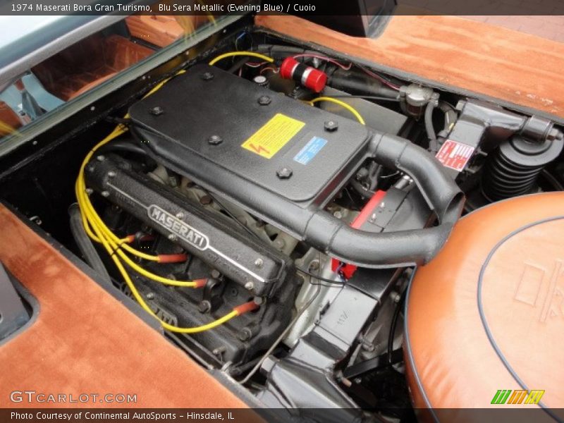  1974 Bora Gran Turismo Engine - 4.9 Liter DOHC 16-Valve V8