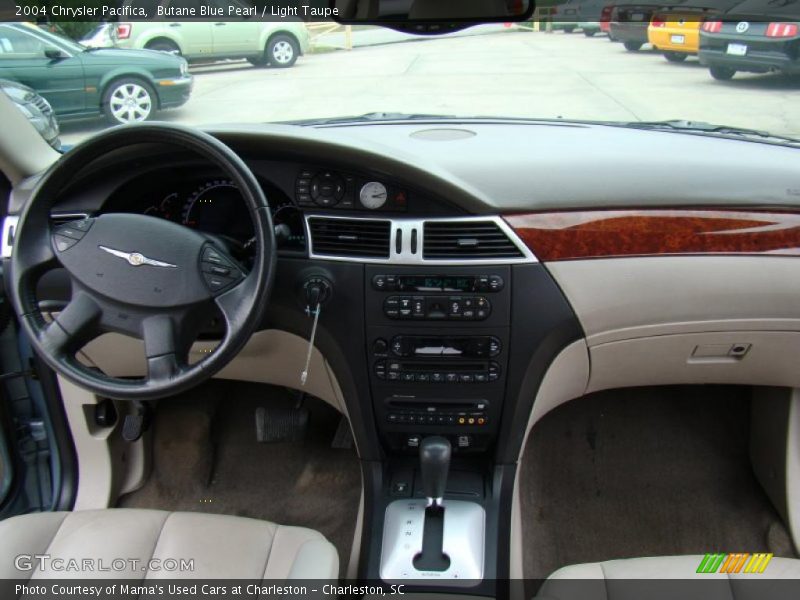 Butane Blue Pearl / Light Taupe 2004 Chrysler Pacifica
