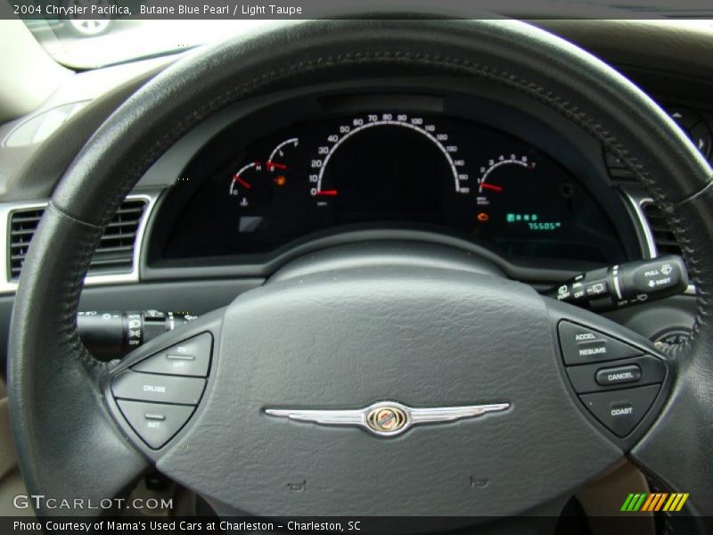 Butane Blue Pearl / Light Taupe 2004 Chrysler Pacifica