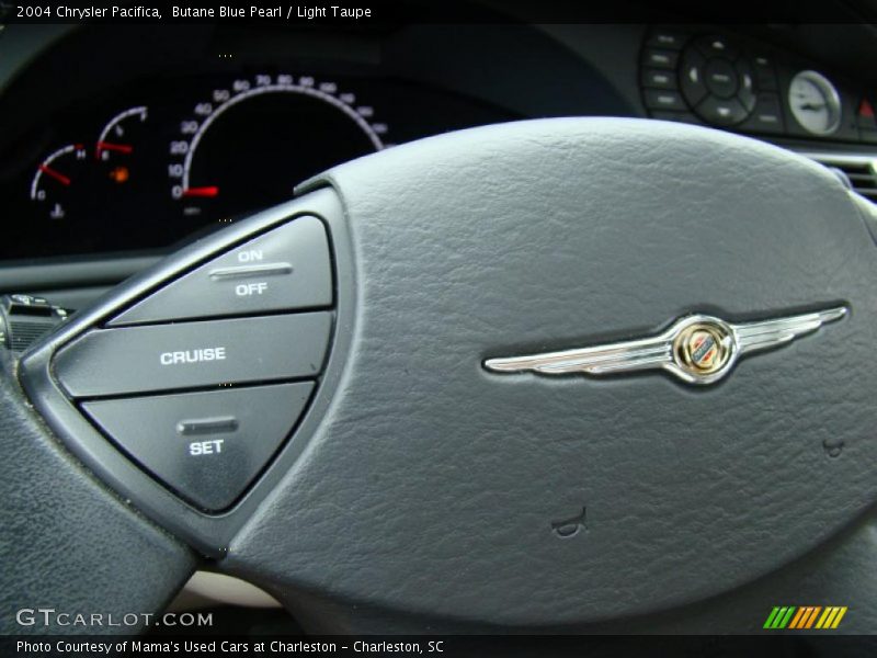 Butane Blue Pearl / Light Taupe 2004 Chrysler Pacifica