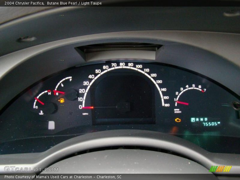 Butane Blue Pearl / Light Taupe 2004 Chrysler Pacifica