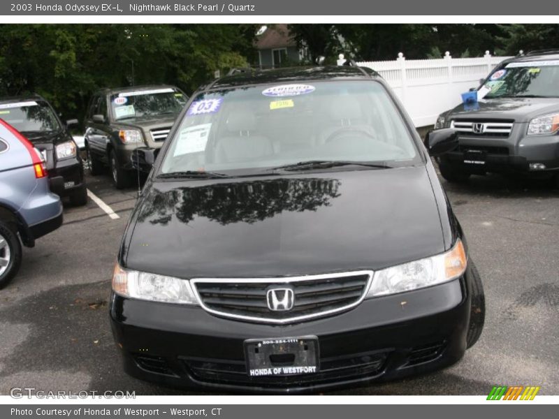 Nighthawk Black Pearl / Quartz 2003 Honda Odyssey EX-L