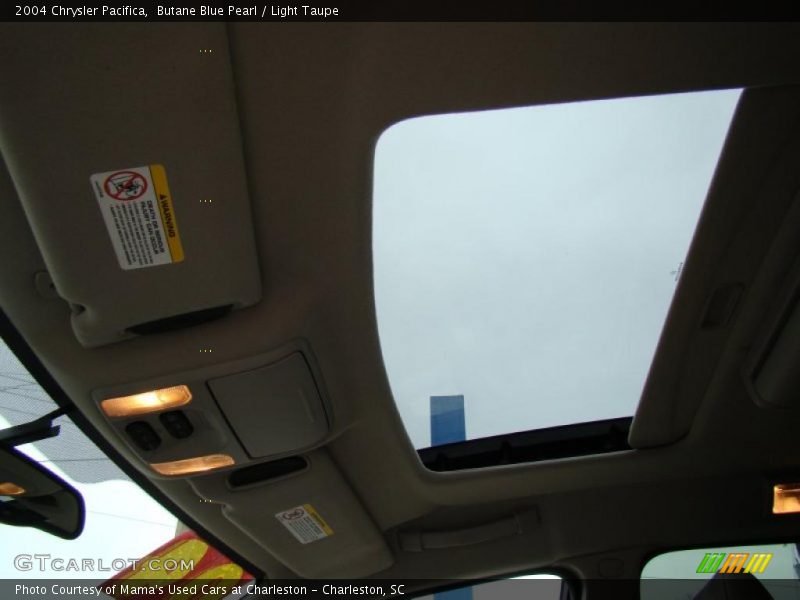 Butane Blue Pearl / Light Taupe 2004 Chrysler Pacifica
