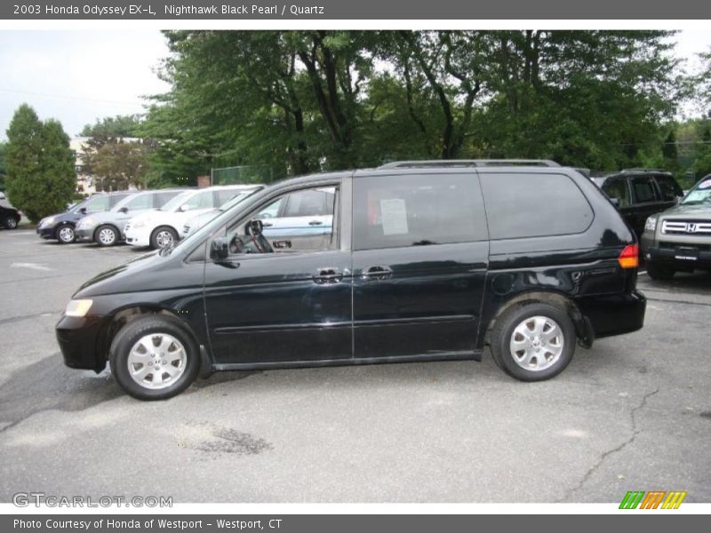 Nighthawk Black Pearl / Quartz 2003 Honda Odyssey EX-L