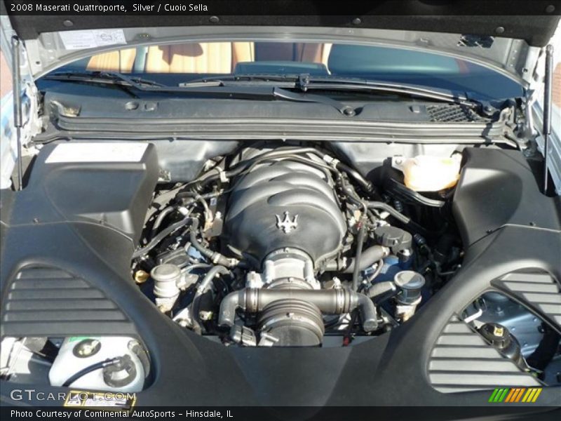 Silver / Cuoio Sella 2008 Maserati Quattroporte