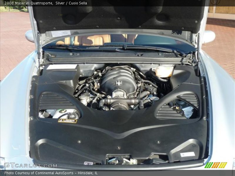 Silver / Cuoio Sella 2008 Maserati Quattroporte