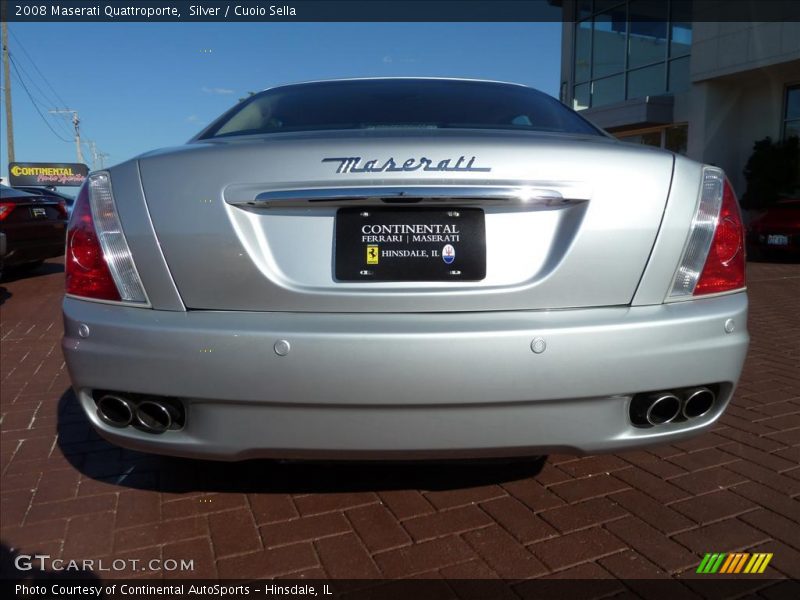 Silver / Cuoio Sella 2008 Maserati Quattroporte