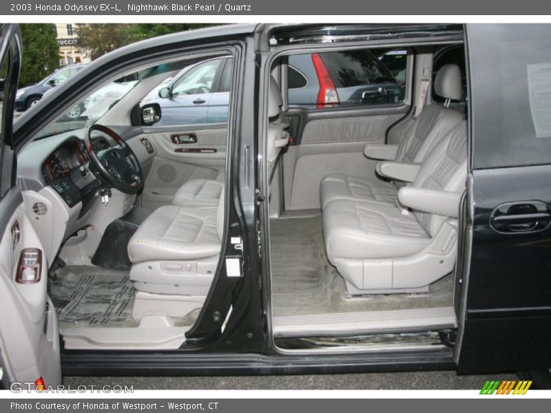  2003 Odyssey EX-L Quartz Interior
