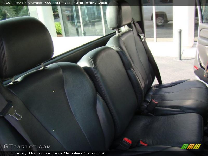 Summit White / Graphite 2001 Chevrolet Silverado 1500 Regular Cab