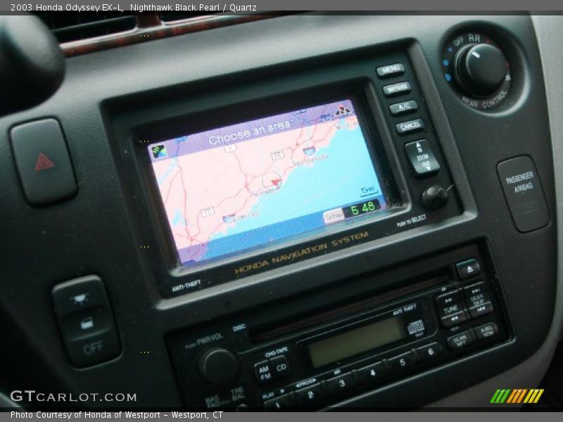 Nighthawk Black Pearl / Quartz 2003 Honda Odyssey EX-L