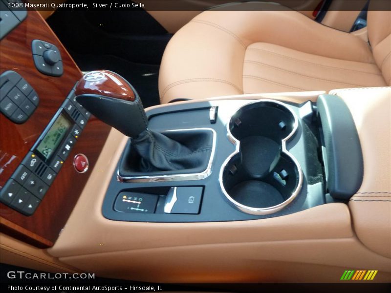 Silver / Cuoio Sella 2008 Maserati Quattroporte