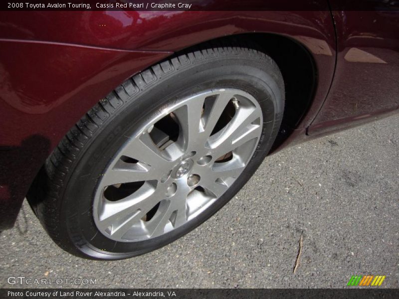 Cassis Red Pearl / Graphite Gray 2008 Toyota Avalon Touring