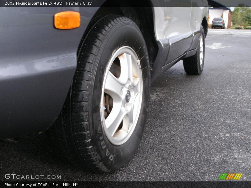 Pewter / Gray 2003 Hyundai Santa Fe LX 4WD