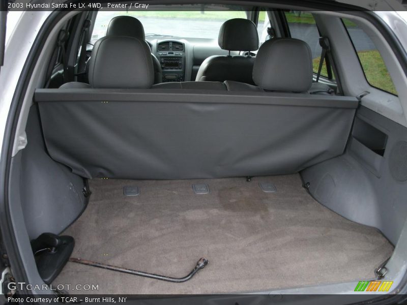 Pewter / Gray 2003 Hyundai Santa Fe LX 4WD