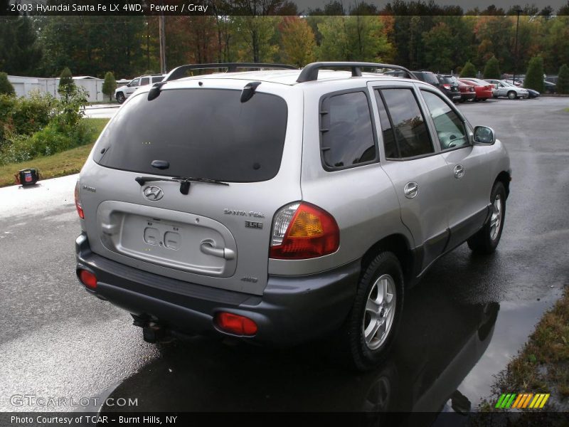 Pewter / Gray 2003 Hyundai Santa Fe LX 4WD
