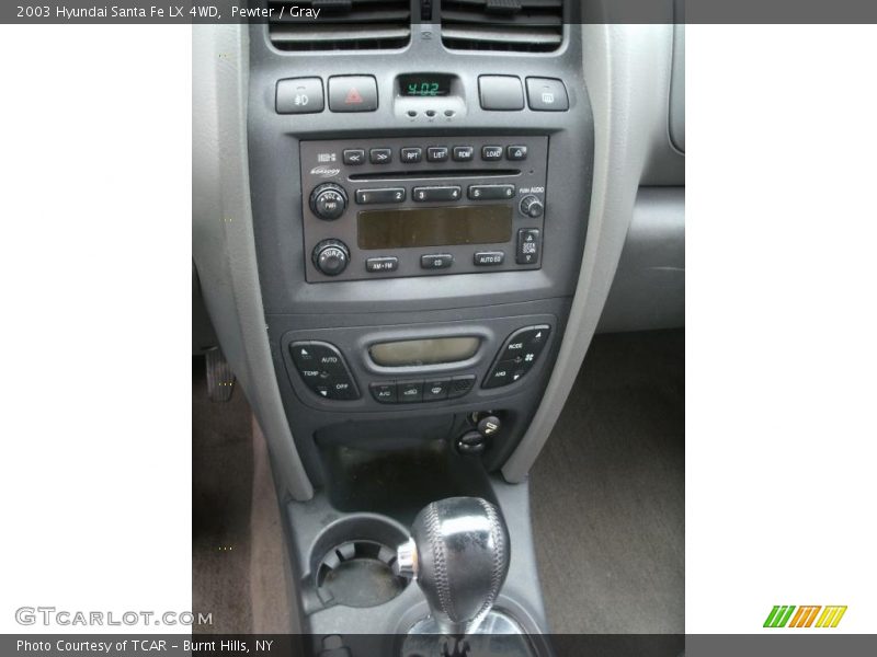 Pewter / Gray 2003 Hyundai Santa Fe LX 4WD