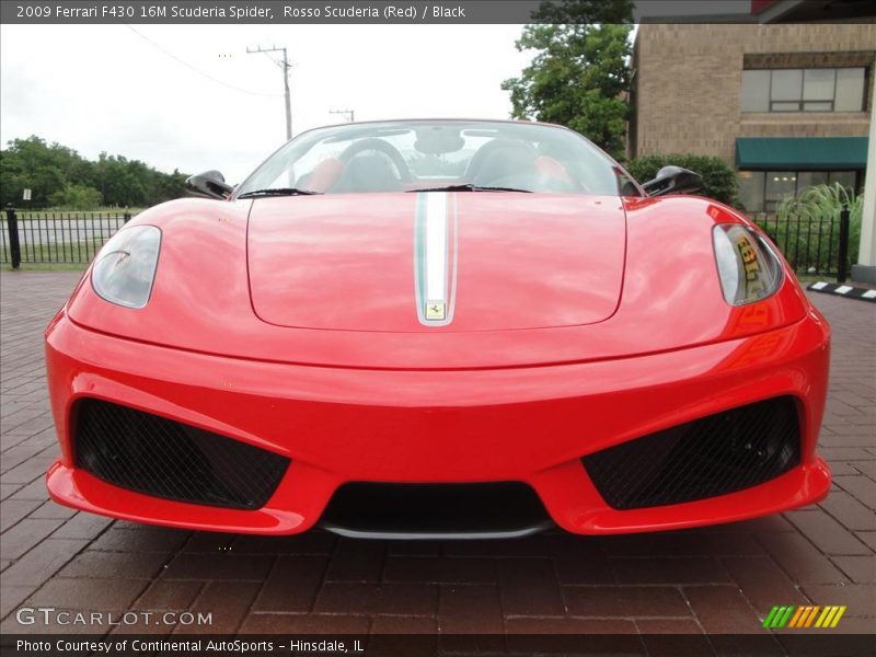 Rosso Scuderia (Red) / Black 2009 Ferrari F430 16M Scuderia Spider