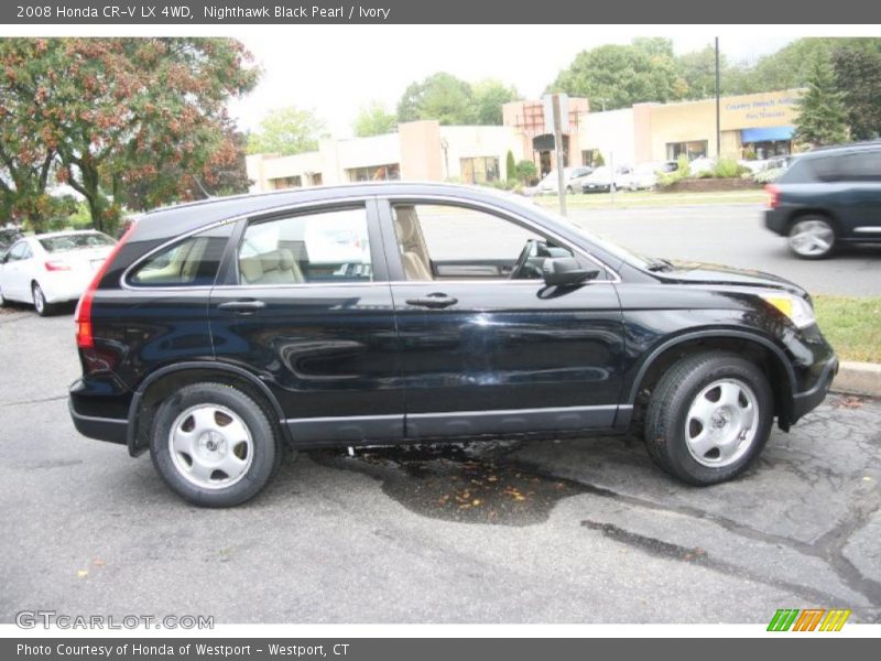 Nighthawk Black Pearl / Ivory 2008 Honda CR-V LX 4WD