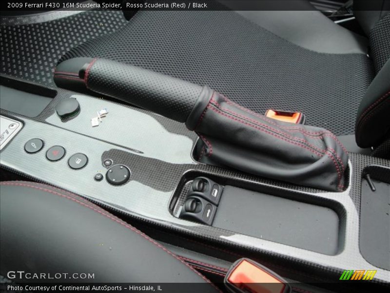 Rosso Scuderia (Red) / Black 2009 Ferrari F430 16M Scuderia Spider
