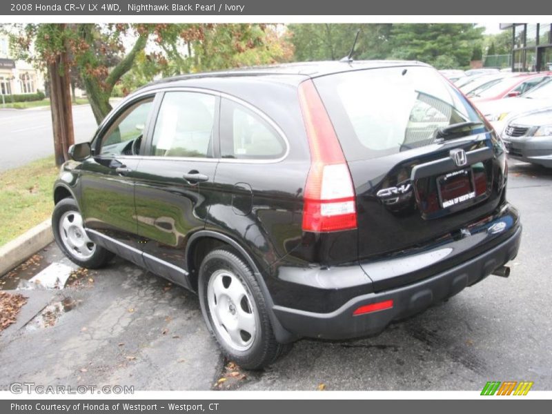 Nighthawk Black Pearl / Ivory 2008 Honda CR-V LX 4WD