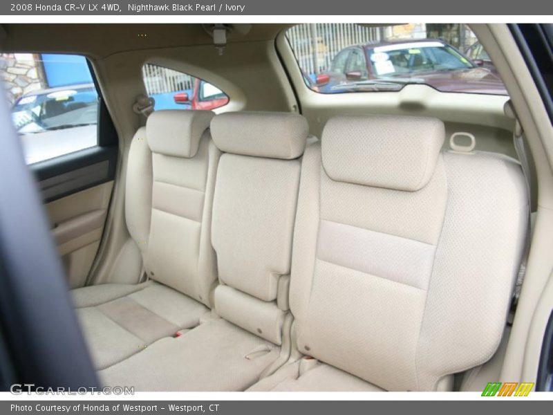Nighthawk Black Pearl / Ivory 2008 Honda CR-V LX 4WD