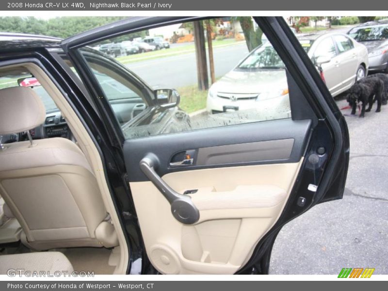 Nighthawk Black Pearl / Ivory 2008 Honda CR-V LX 4WD
