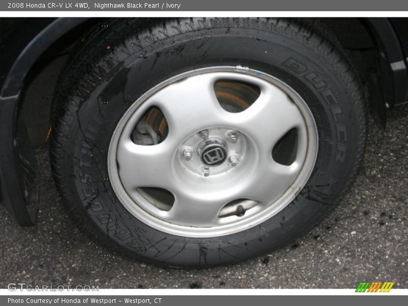 Nighthawk Black Pearl / Ivory 2008 Honda CR-V LX 4WD