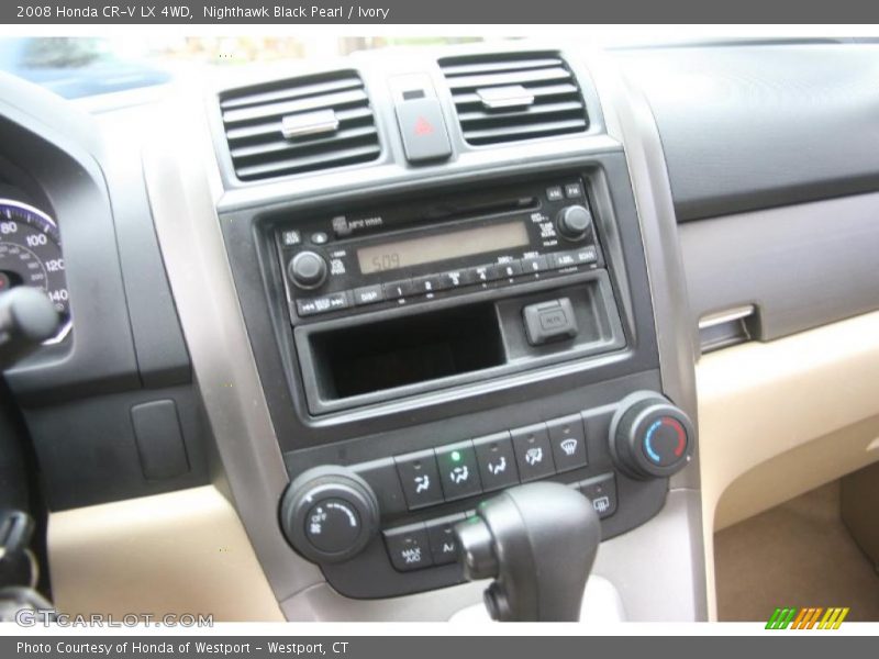 Nighthawk Black Pearl / Ivory 2008 Honda CR-V LX 4WD