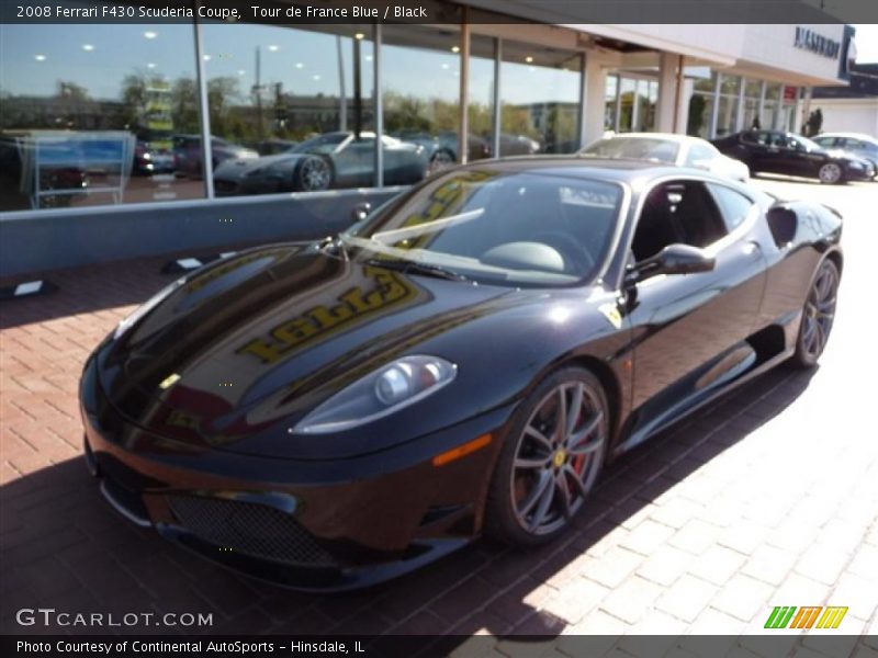 Tour de France Blue / Black 2008 Ferrari F430 Scuderia Coupe